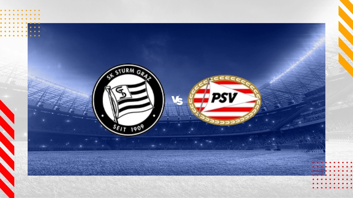 Prognóstico SK Sturm Graz vs PSV Eindhoven
