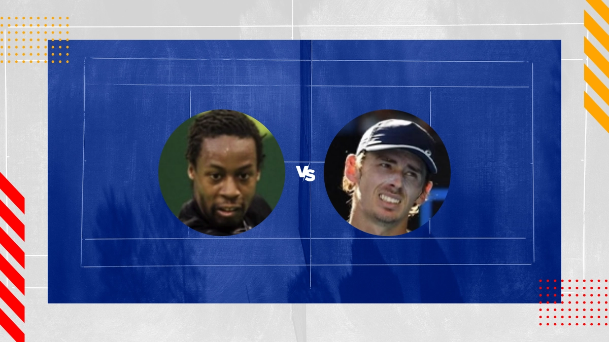 Prognóstico Gael Monfils vs Alex De Minaur