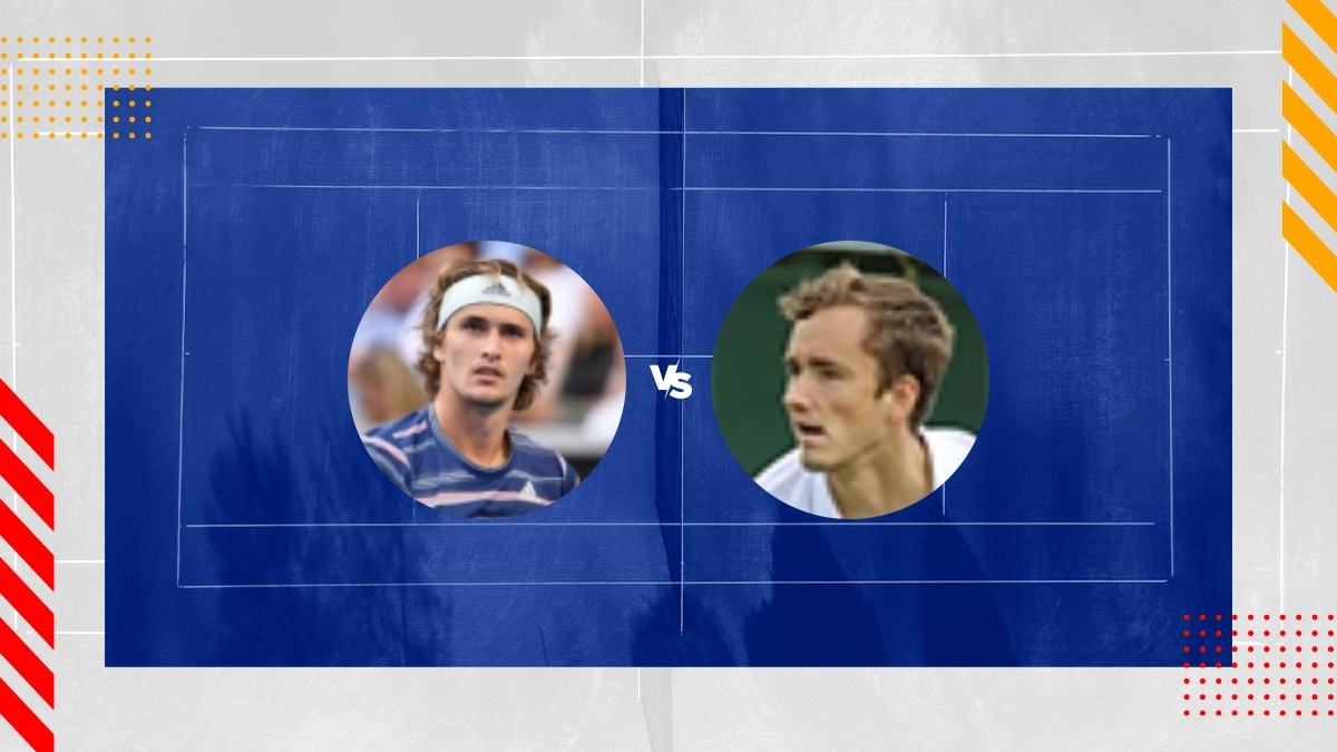 Prognóstico Alexander Zverev vs Daniil Medvedev