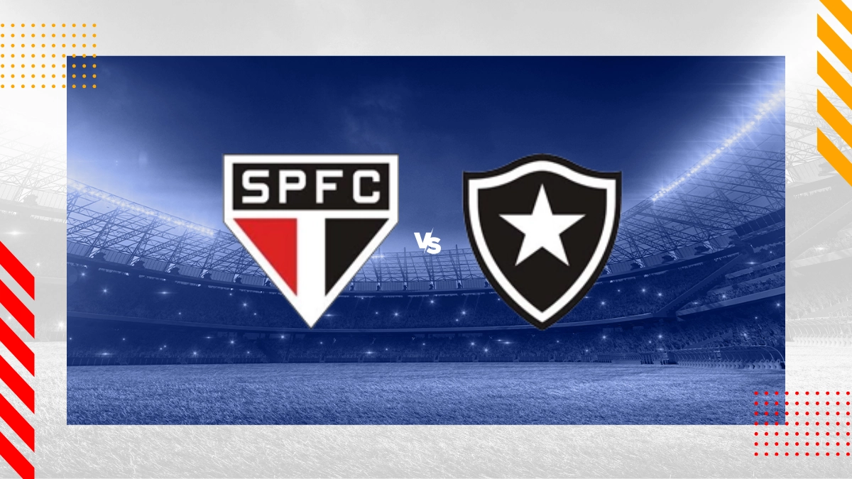 Palpite São Paulo vs Botafogo FR RJ
