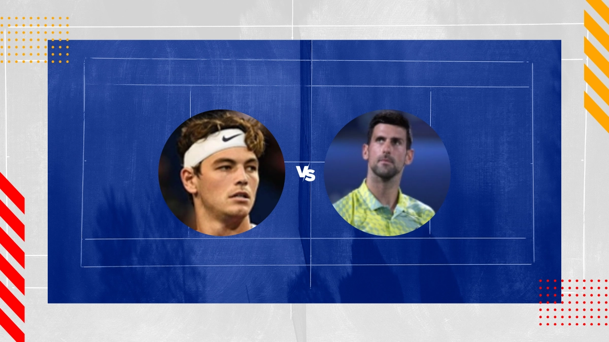 Pronóstico Taylor Fritz vs Novak Djokovic