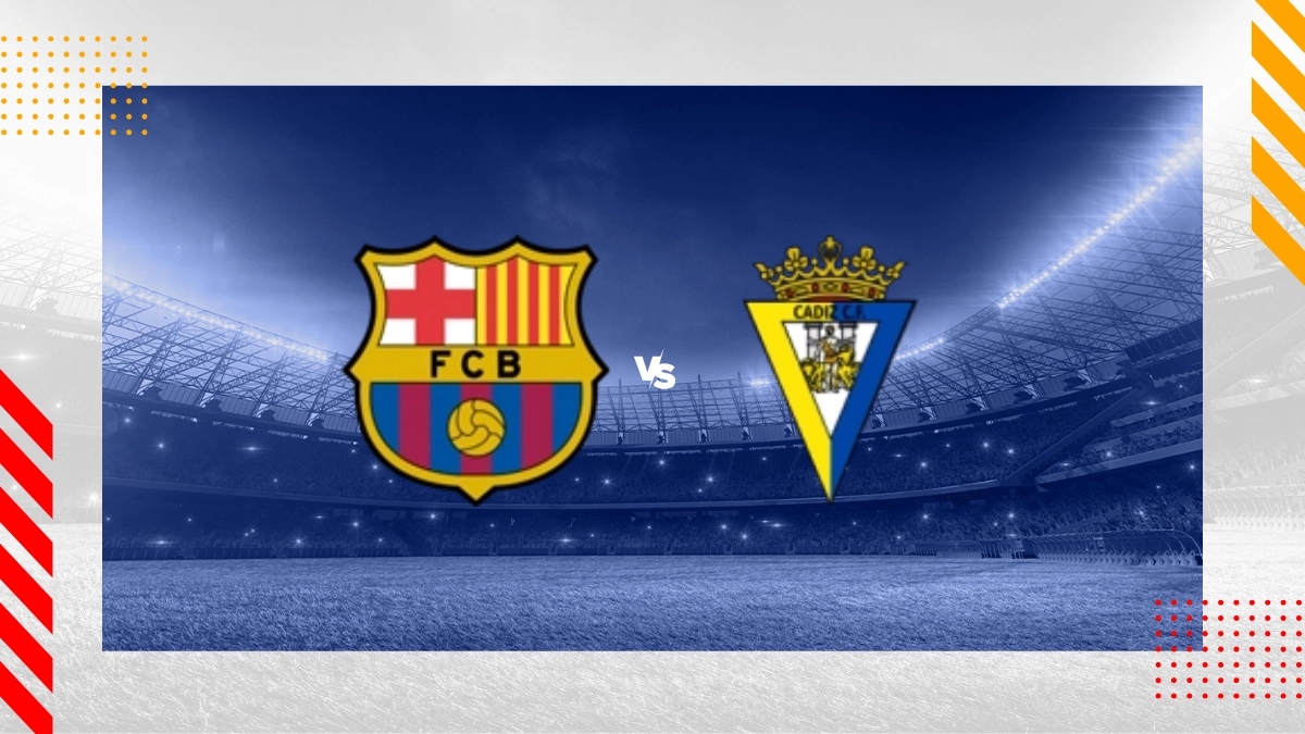 Pronostic Barcelone vs Cadix