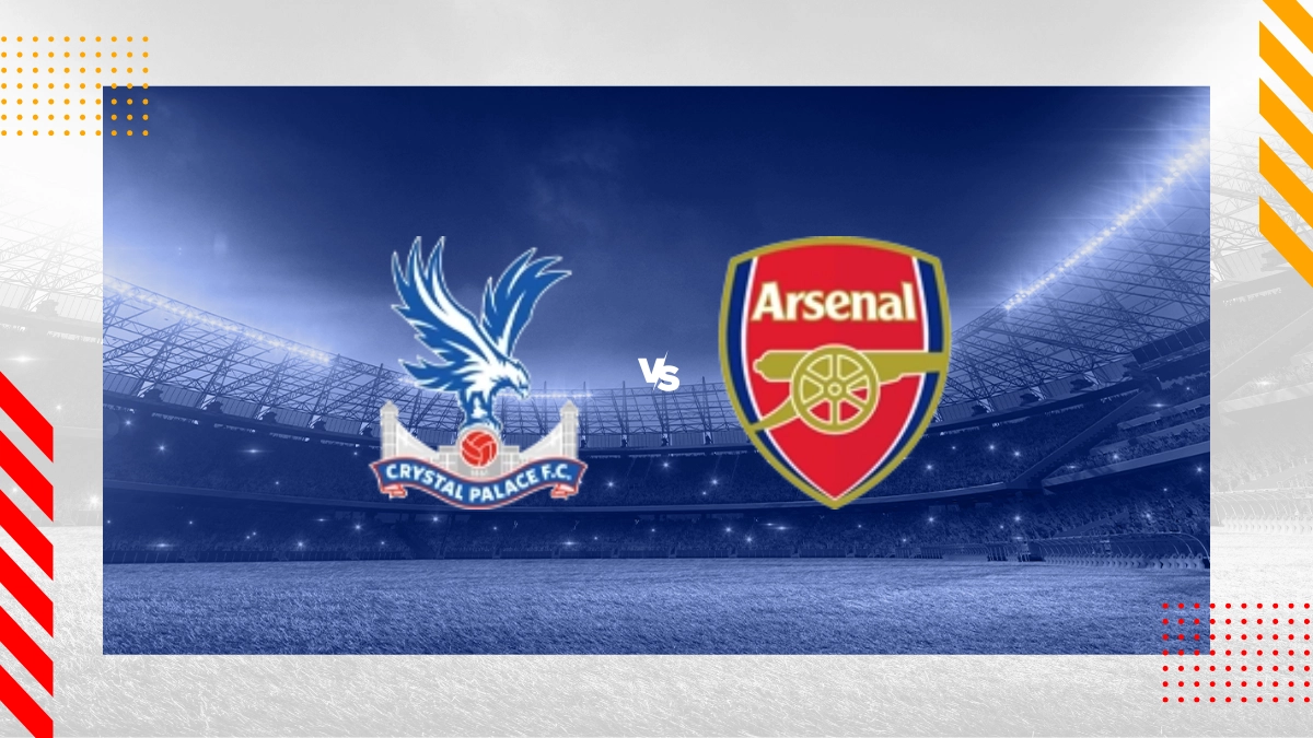 Prognóstico Crystal Palace vs Arsenal FC