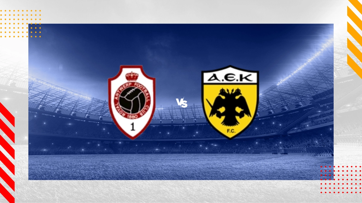 Pronostic Royal Antwerp vs AEK Athènes