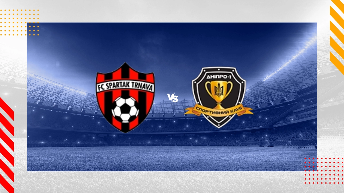 Pronostic Spartak Trnava vs SC Dnipro-1