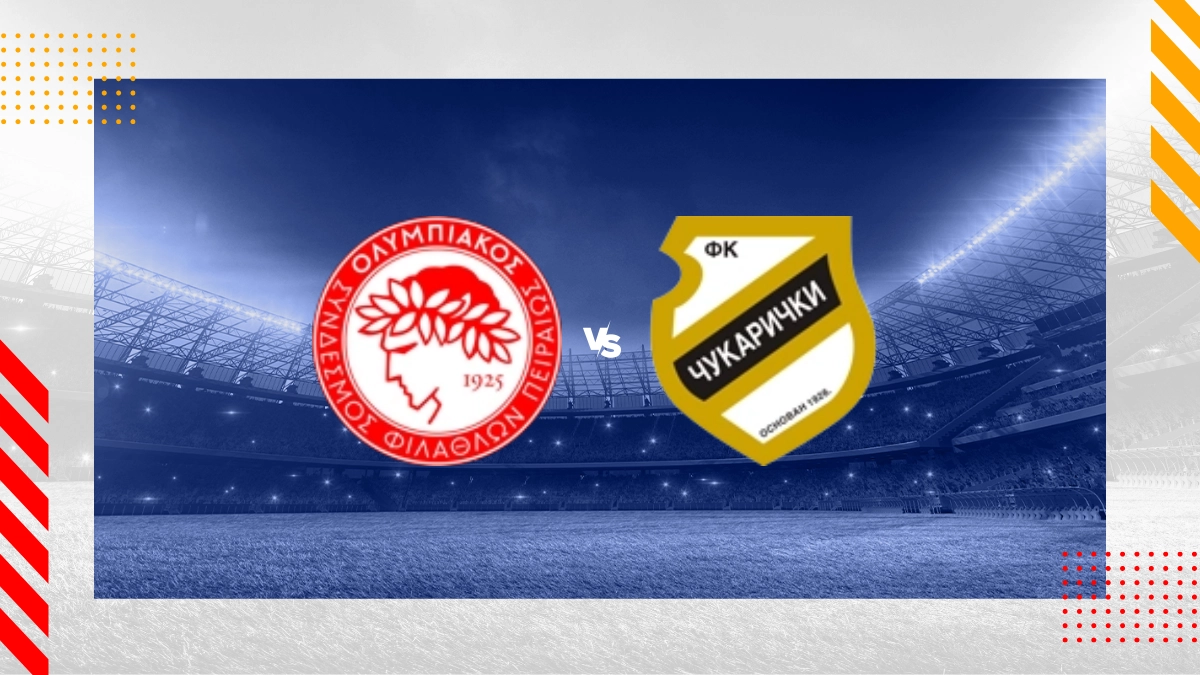 Prognóstico Olympiacos vs FK Cukaricki