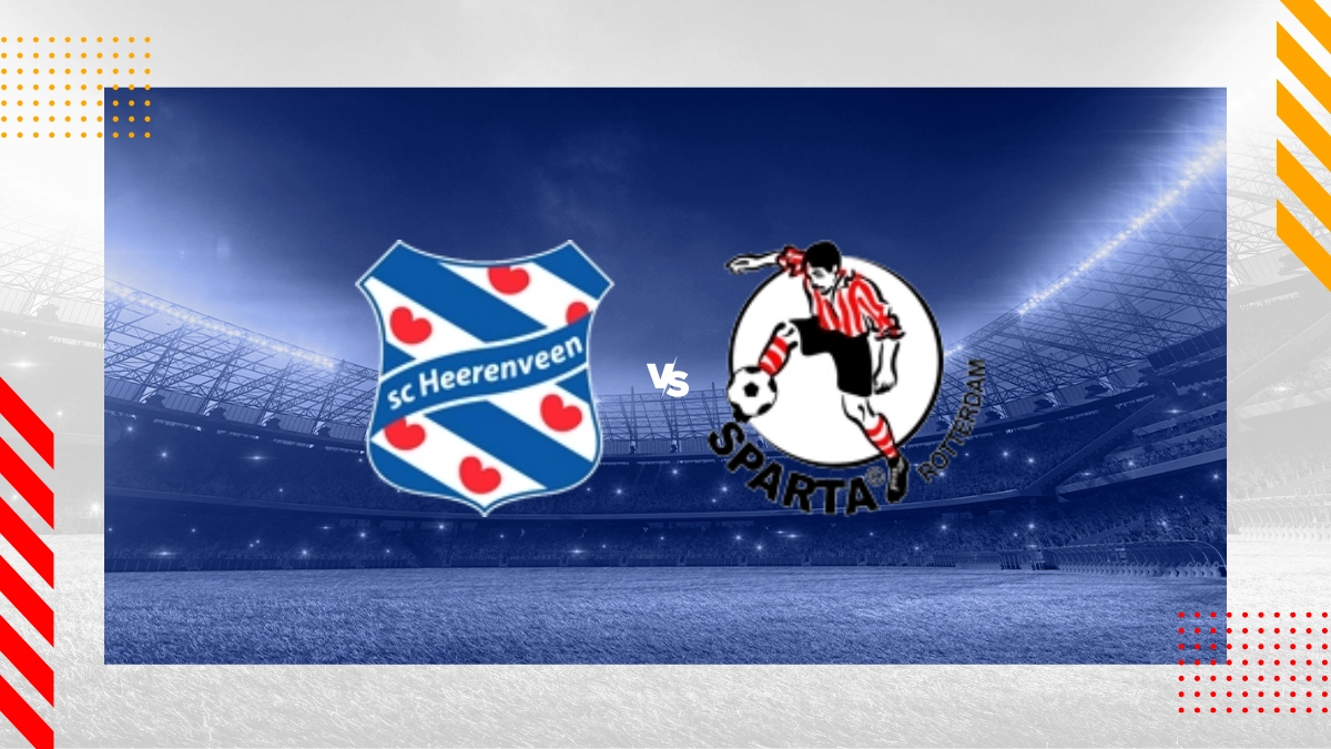 Voorspelling SC Heerenveen vs Sparta Rotterdam