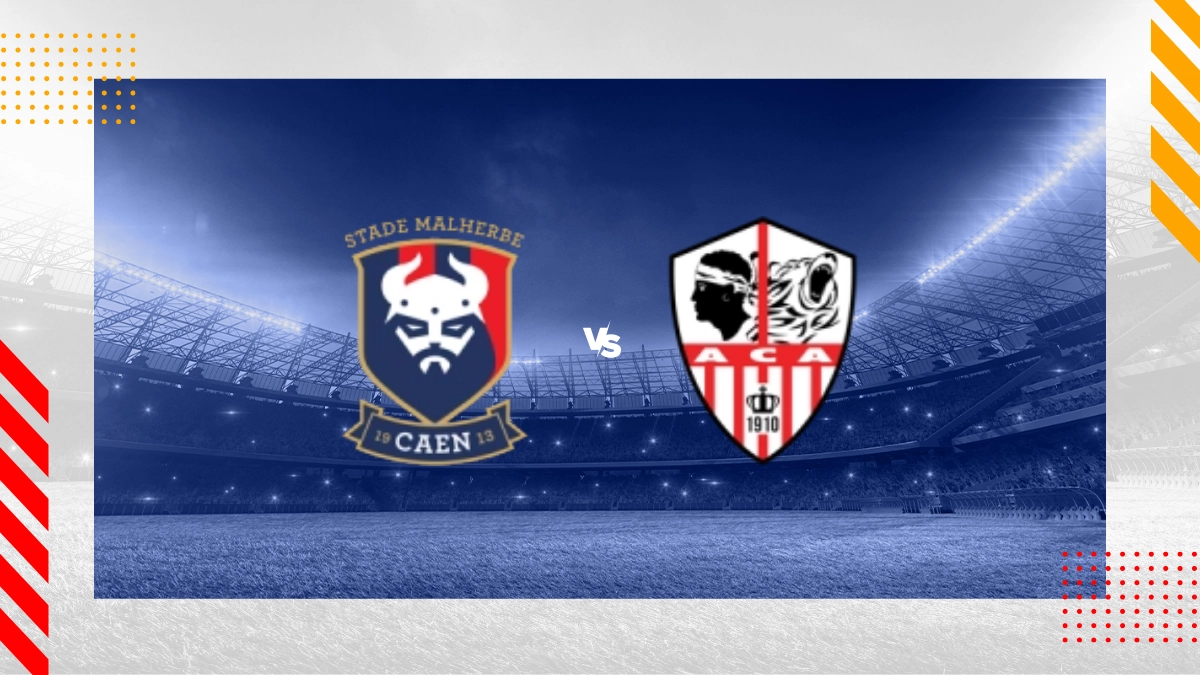 Pronostic Caen vs AC Ajaccio