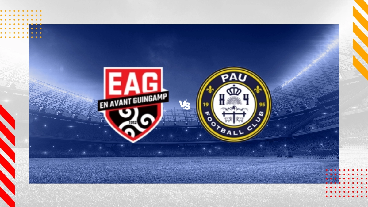 Pronostic EA Guingamp vs Pau FC