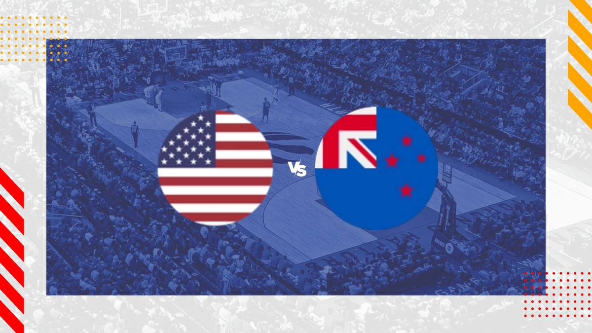 Pronóstico Estados Unidos vs Nueva Zelanda