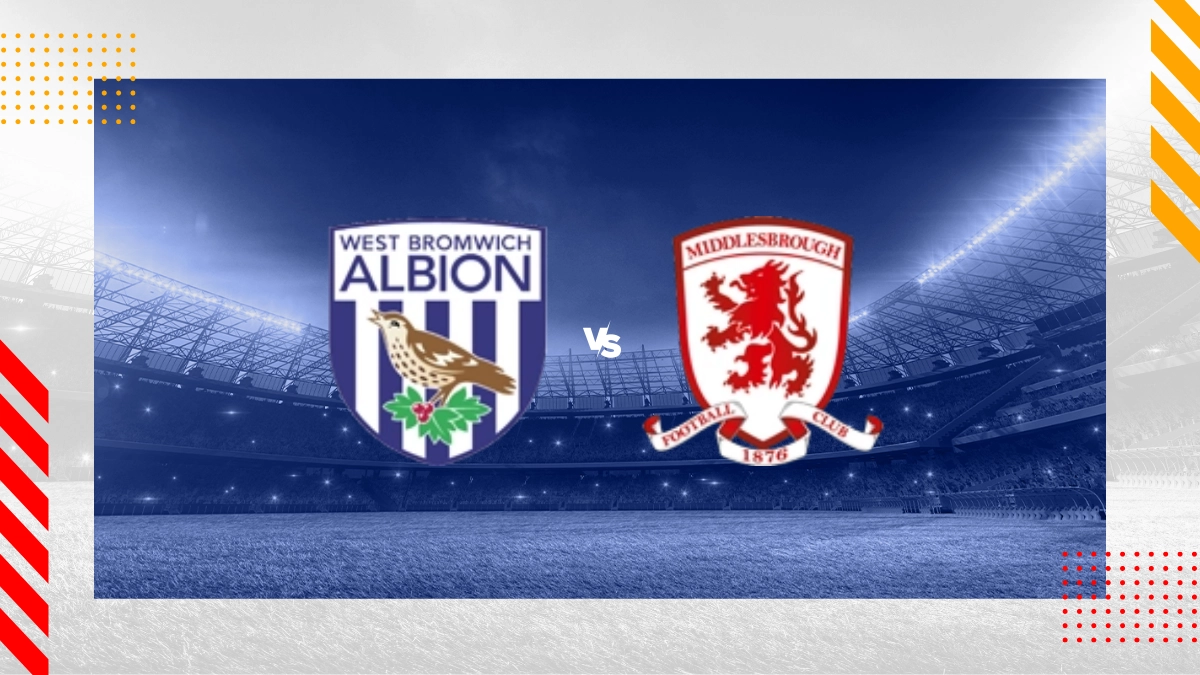 Palpite West Bromwich Albion vs Middlesbrough