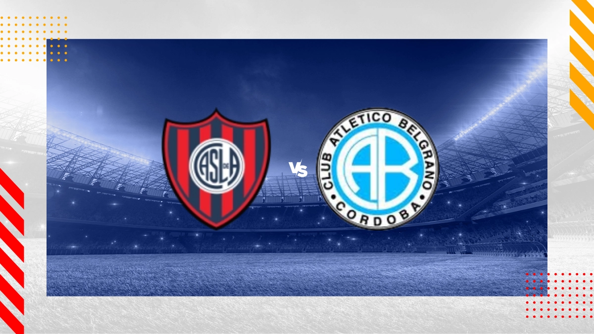 Pronóstico CA San Lorenzo De Almagro vs CA Belgrano