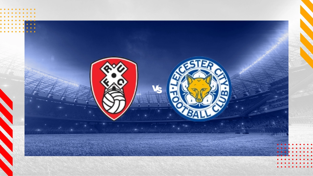 Pronostic Rotherham vs Leicester