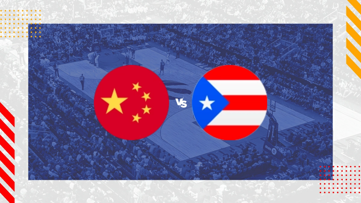 Palpite China vs Porto Rico