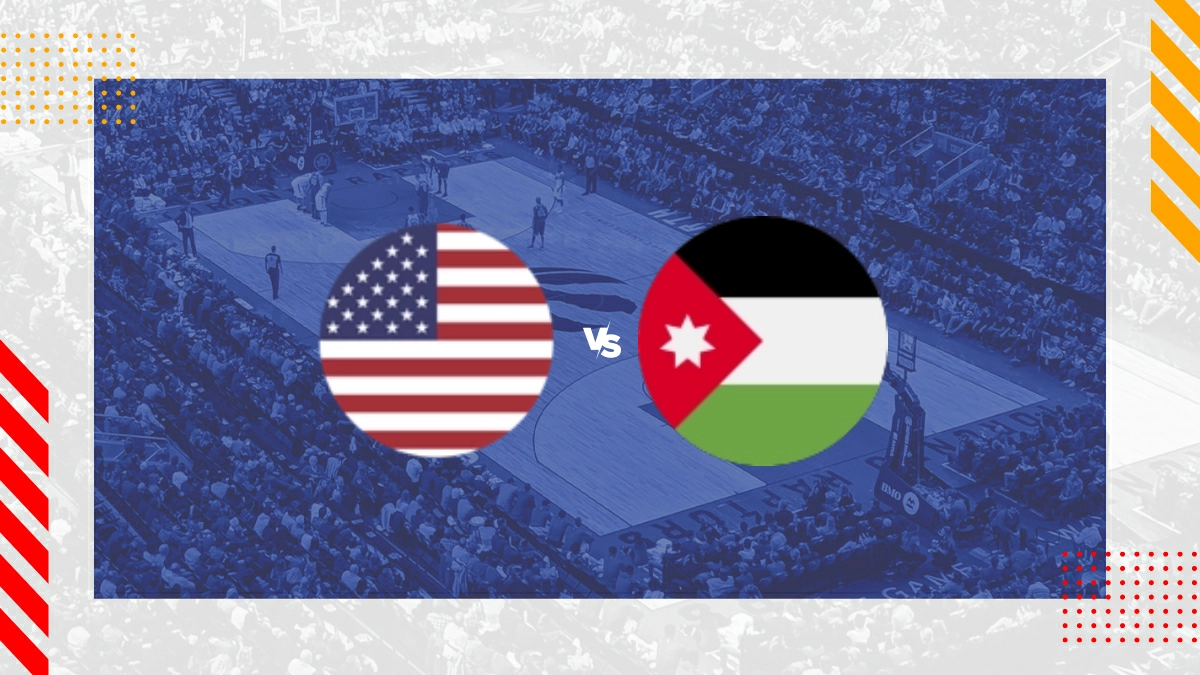 Pronóstico Estados Unidos vs Jordania