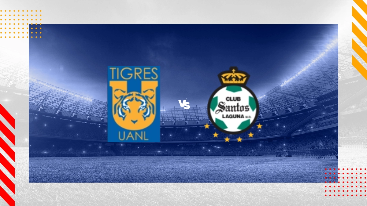 Pronóstico Tigres UANL vs Club Santos Laguna