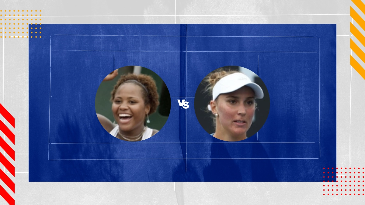 Pronostic Taylor Townsend vs Beatriz Haddad Maia