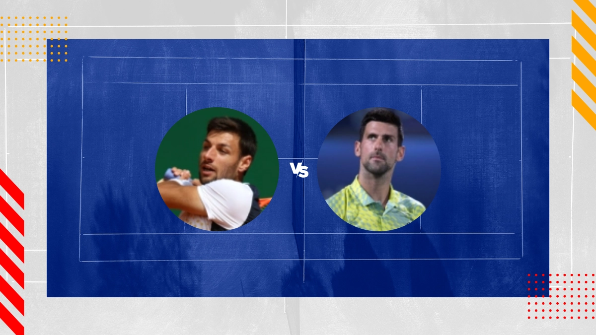 Voorspelling Bernabe Zapata Miralles vs Novak Djokovic