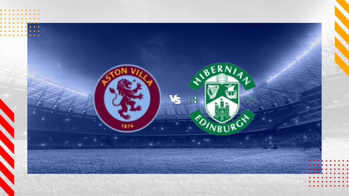Prognóstico Aston Villa vs Hibernian FC