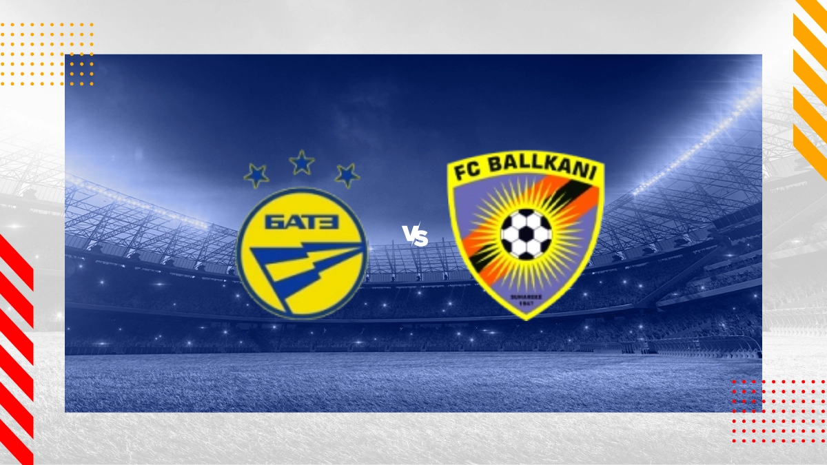 Pronostic Bate Borisov vs FC Ballkani
