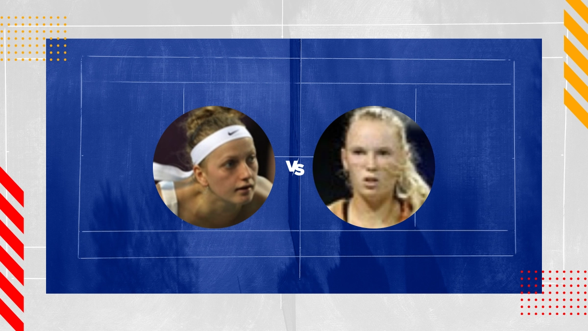 Petra Kvitová vs Caroline Wozniacki Prediction