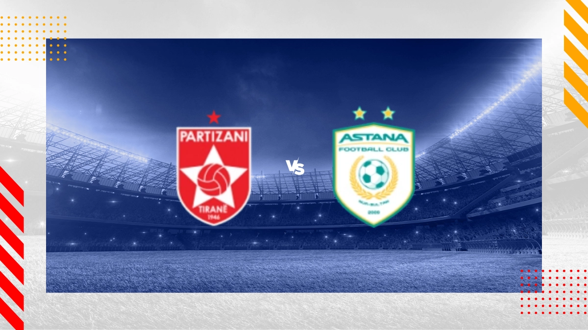 Pronostic FK Partizani Tirana vs FK Astana