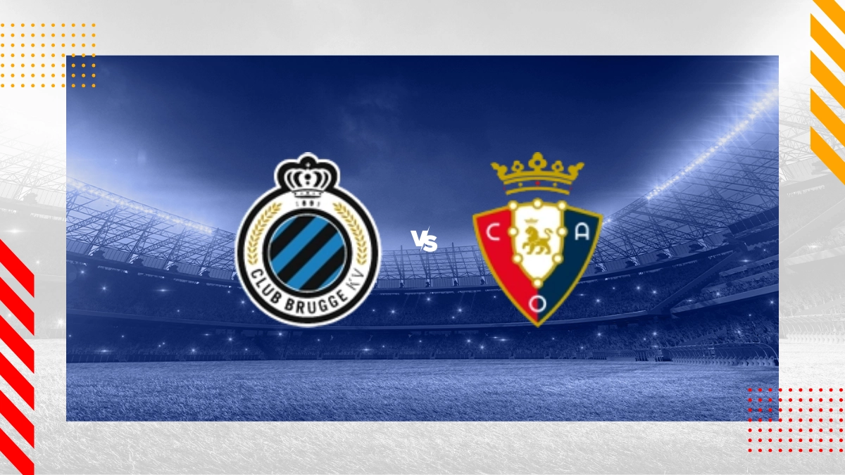 Prognóstico Club Brugge KV vs Osasuna