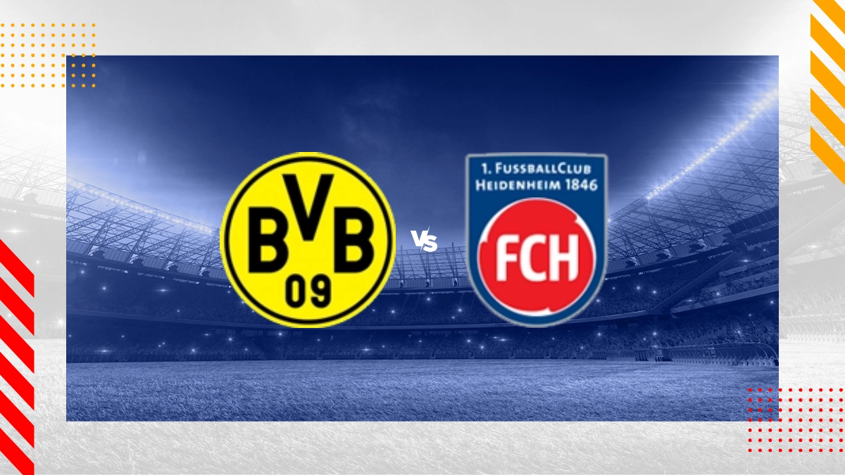 Pronostico Borussia Dortmund vs 1. FC Heidenheim 1846