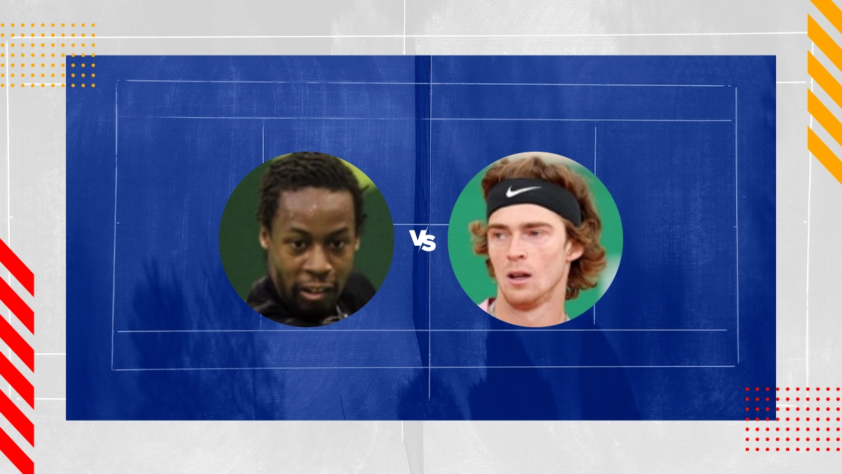 Palpite Gael Monfils vs Andrey Rublev