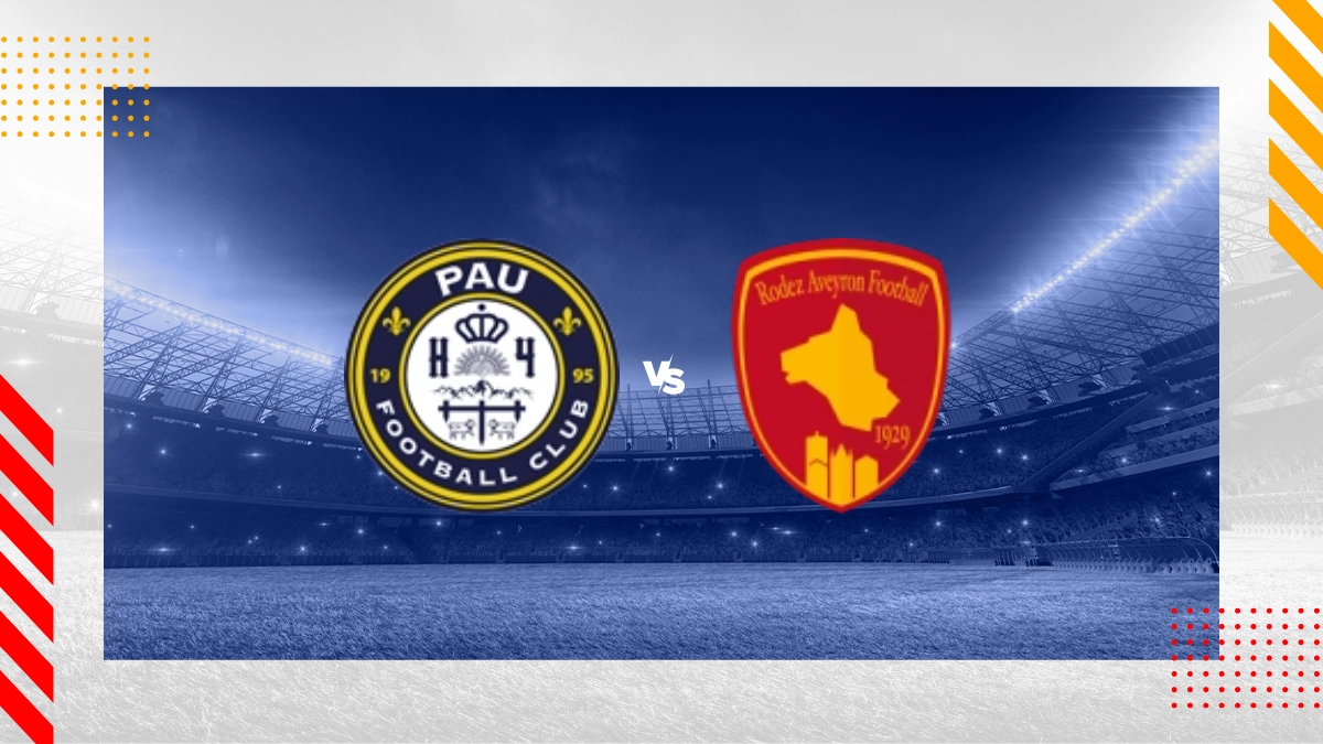 Pronostic Pau FC vs Rodez Aveyron