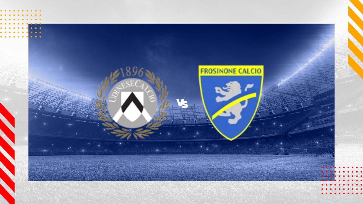Pronostic Udinese vs Frosinone