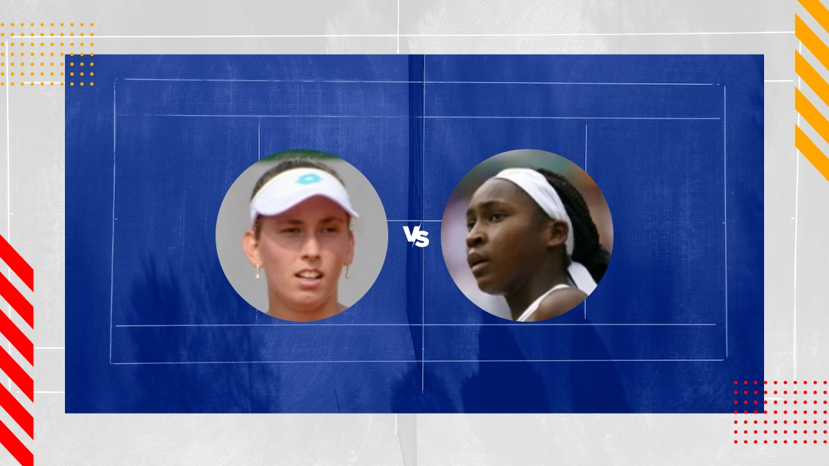 Palpite Elise Mertens vs Cori Gauff