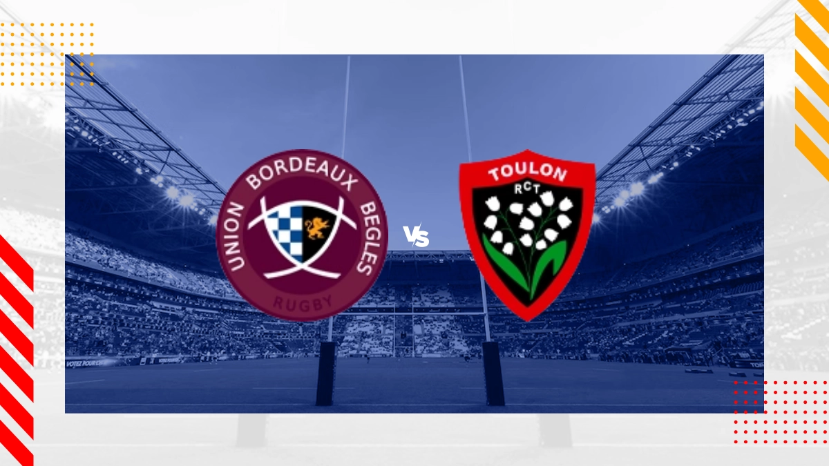 Pronostic Bordeaux-Bègles vs RC Toulon