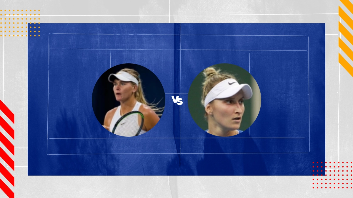 Peyton Stearns vs Marketa Vondrousova Prediction