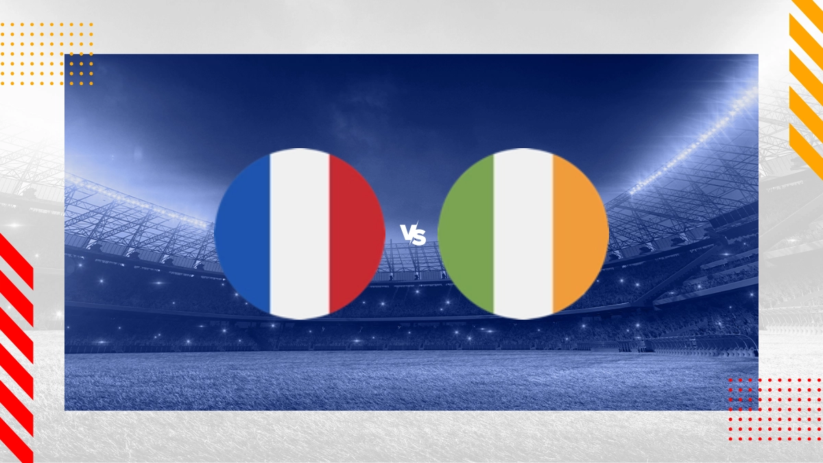 Prognóstico França vs Irlanda