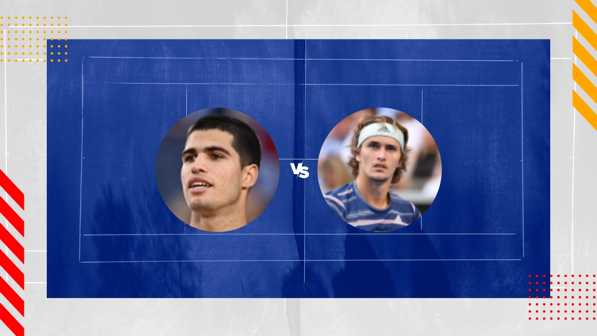 Carlos Alcaraz vs Alexander Zverev Prediction