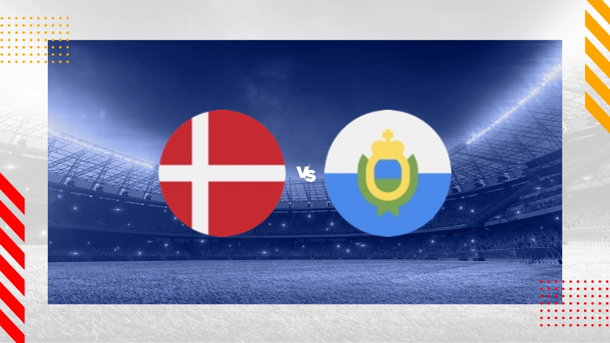 Prognóstico Dinamarca vs São Marino