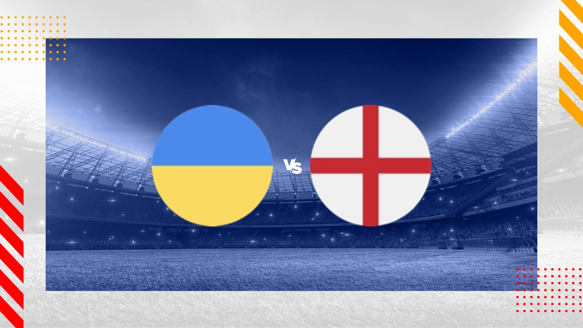 Prognóstico Ucrânia vs Inglaterra