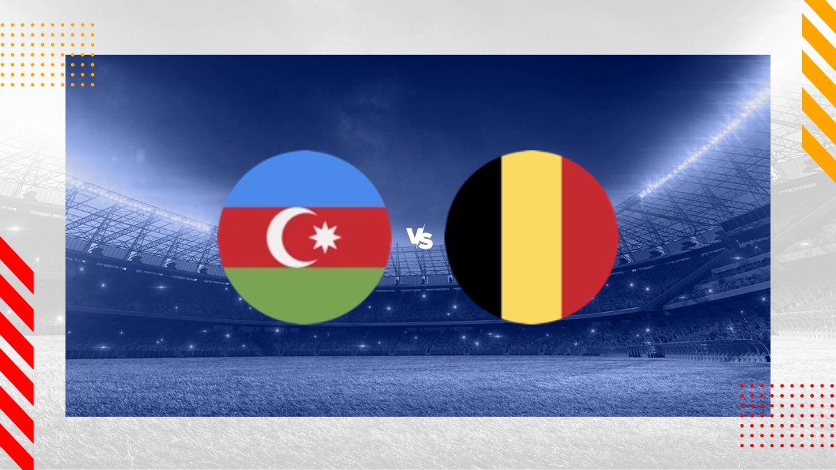 Prognóstico Azerbaijão vs Bélgica