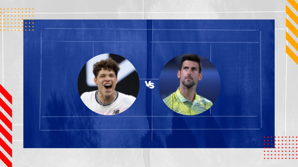 Pronóstico Ben Shelton vs Novak Djokovic