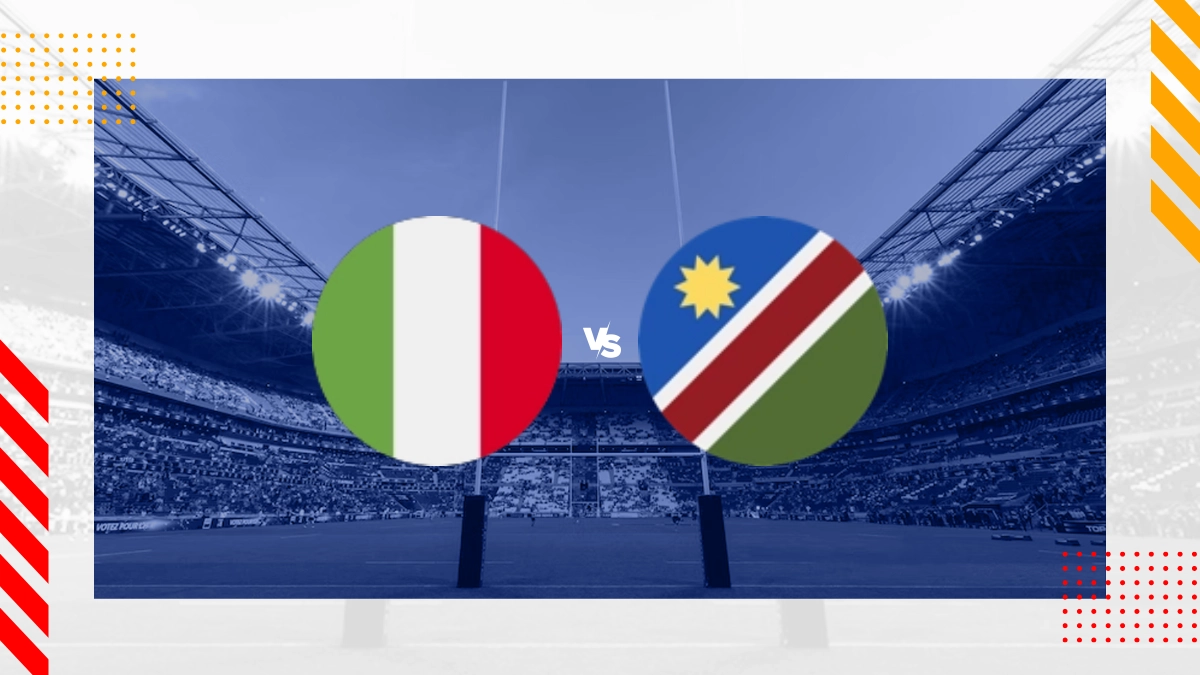 Pronostic Italie vs Namibie
