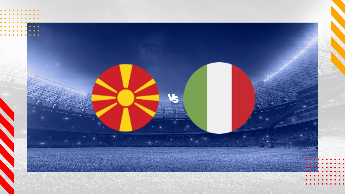 Pronóstico República De Macedonia vs Italia