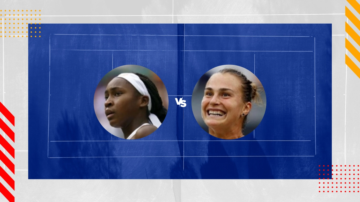 Coco Gauff vs Aryna Sabalenka Prediction