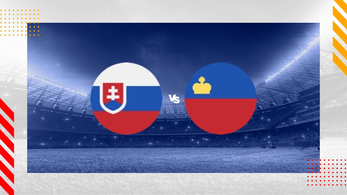 Prognóstico Eslováquia vs Liechtenstein