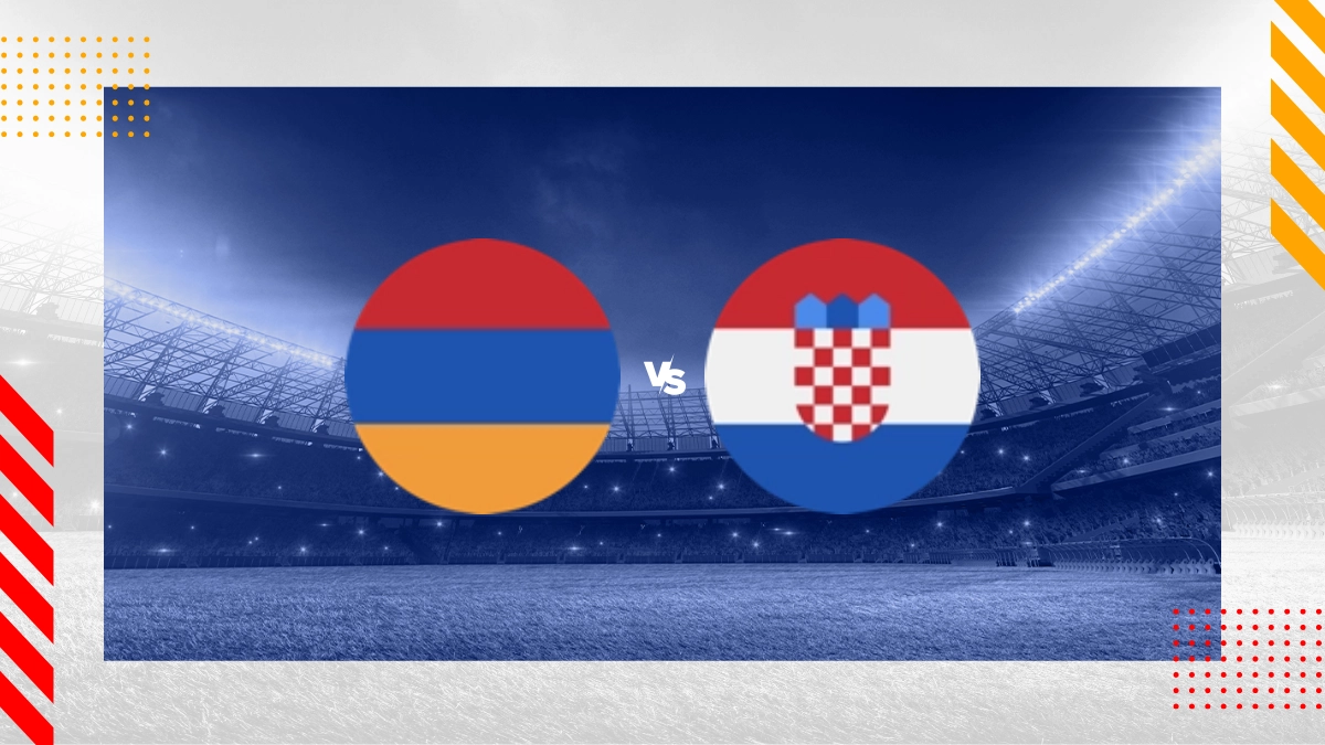 Pronostic Arménie vs Croatie