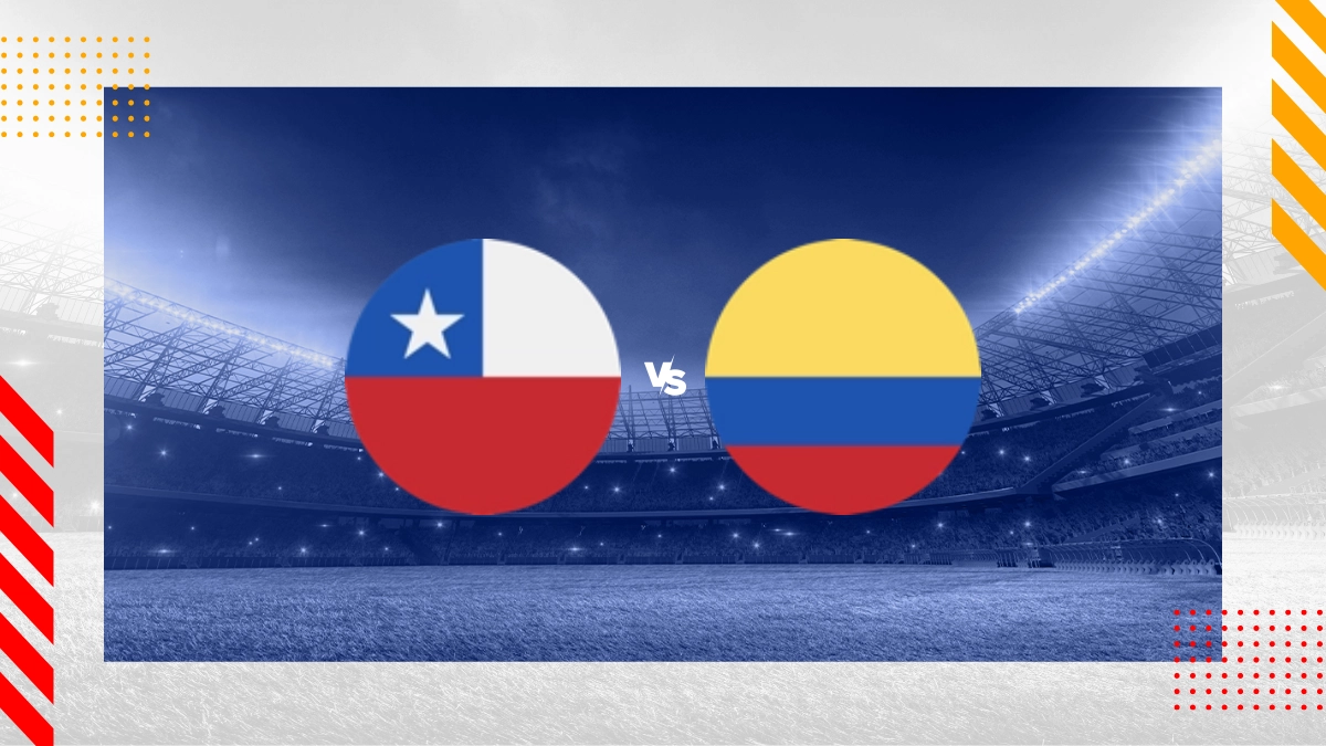 Prognóstico Chile vs Colômbia