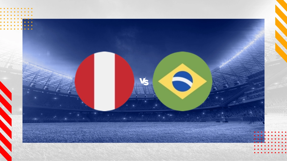 Pronóstico Perú vs Brasil