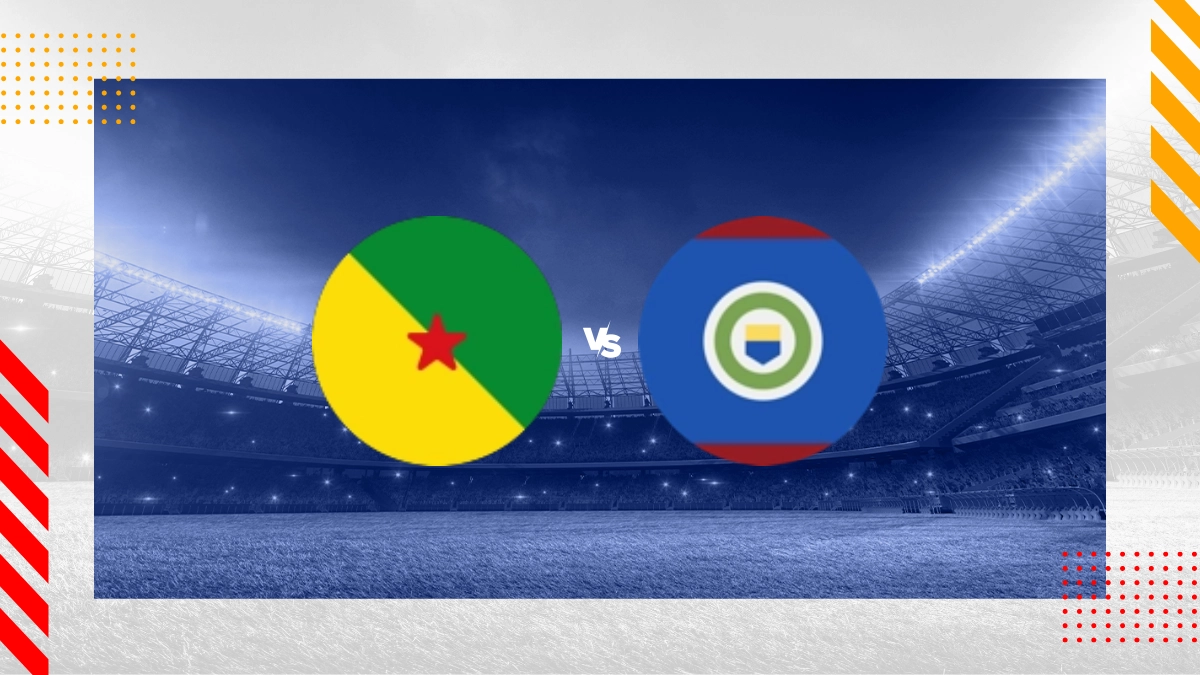 Pronóstico Guayana Francesa vs Belice