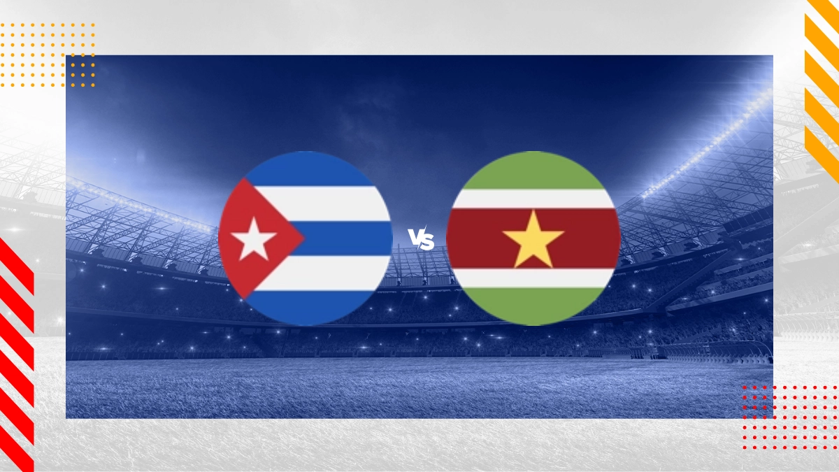 Pronóstico Cuba vs Suriname