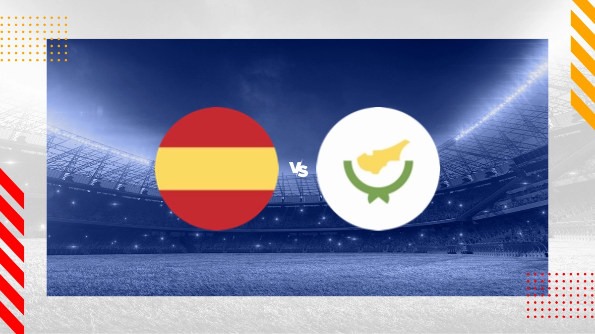 Prognóstico Espanha vs Chipre
